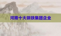 河南十大钢铁集团企业