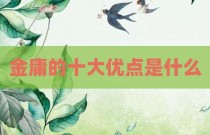 金庸的十大优点是什么