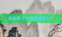 龙岩有十大将吗是哪十个