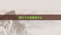 院士十大进展是什么