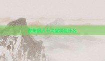发热病人十大症状是什么