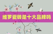 维罗瓷砖是十大品牌吗
