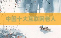 中国十大互联网老人