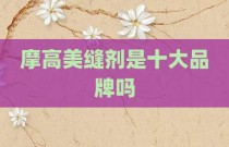 摩高美缝剂是十大品牌吗