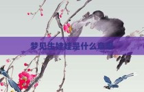 梦见生娃娃是什么意思