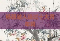 杨超越入选过十大青年吗
