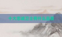 十大忠诚卫士有什么品质