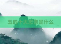 玉的十大忠告是什么