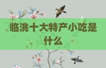 临洮十大特产小吃是什么