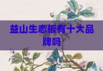 益山生态板有十大品牌吗