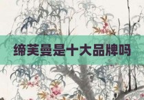 缔芙曼是十大品牌吗