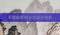 不用配音的十大演员电影