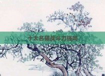 十大名猫战斗力强吗