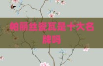 帕丽丝瓷瓦是十大名牌吗