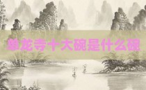 单龙寺十大碗是什么碗