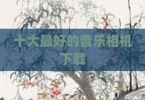 十大最好的音乐相机下载
