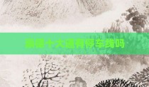 崇德十大道有停车线吗