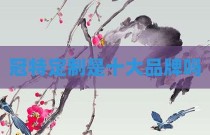 冠特定制是十大品牌吗