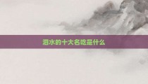 泗水的十大名吃是什么