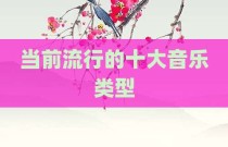 当前流行的十大音乐类型