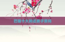 巴黎十大附近房子贵吗