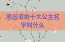 熊出没的十大公主名字叫什么