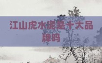 江山虎水泥是十大品牌吗