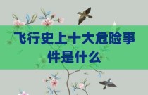 飞行史上十大危险事件是什么