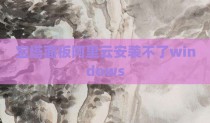 宝塔面板阿里云安装不了windows