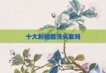 十大刺柏能洗头发吗
