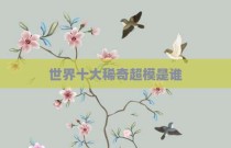 世界十大稀奇超模是谁