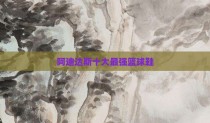 阿迪达斯十大最强篮球鞋
