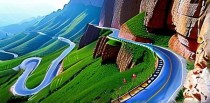 甘肃十大最美盘山公路
