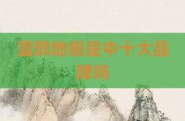 蓝鹊地板是中十大品牌吗