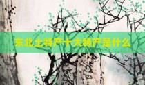 东北土特产十大特产是什么