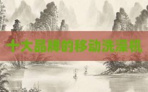 十大品牌的移动洗澡机