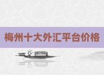 梅州十大外汇平台价格