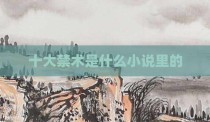 十大禁术是什么小说里的