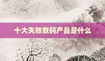十大失败数码产品是什么