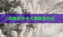 风电叶片十大事故是什么