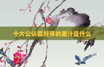 十大公认最好用的墨汁是什么
