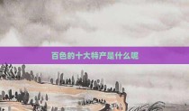百色的十大特产是什么呢