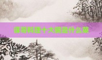 谋哥料理十大碗是什么菜