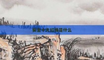 安全十大红线是什么
