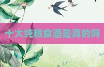 十大纯粮食酒是真的吗