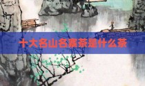 十大名山名寨茶是什么茶