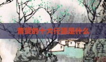 普贤的十大行愿是什么
