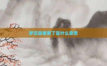 梦见回老家了是什么意思
