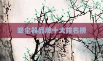 吸尘器品牌十大排名榜