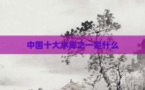 中国十大水库之一是什么